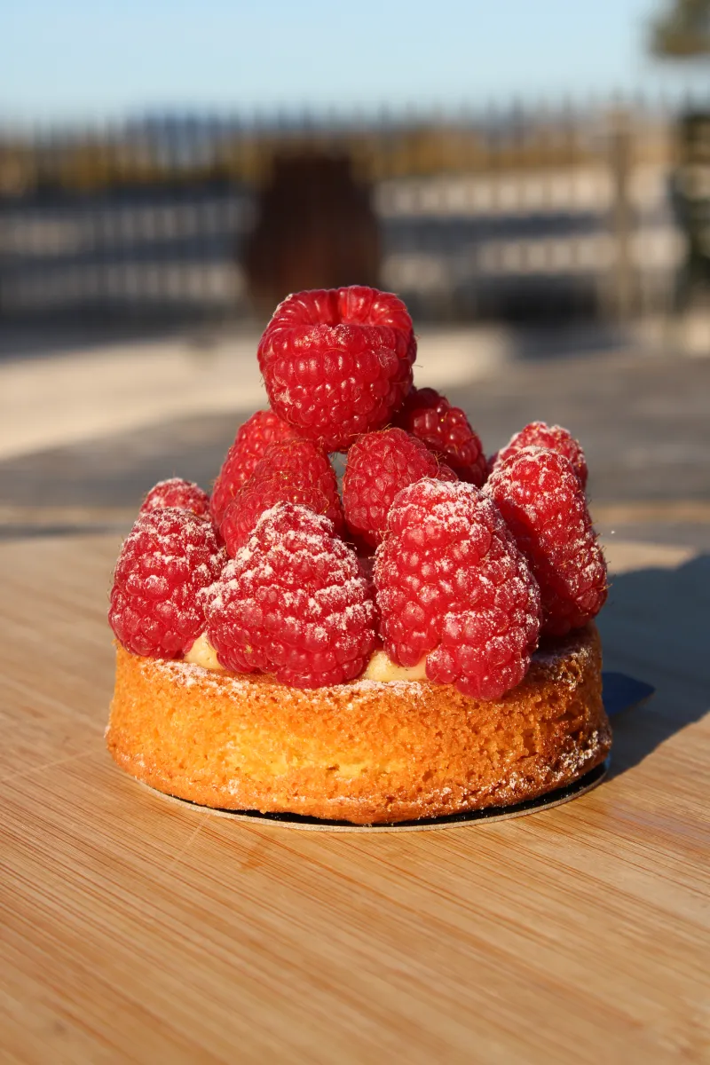 TARTELETTE AUX FRAMBOISES